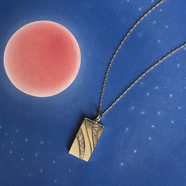 Подвеска Tierra от Casey Perez из 14-каратного золота с бриллиантами