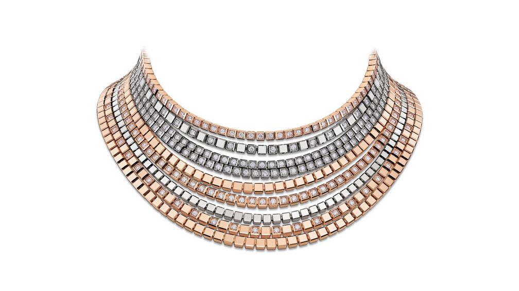 Ожерелье из коллекции высокого ювелирного искусства Ice Cube от Chopard