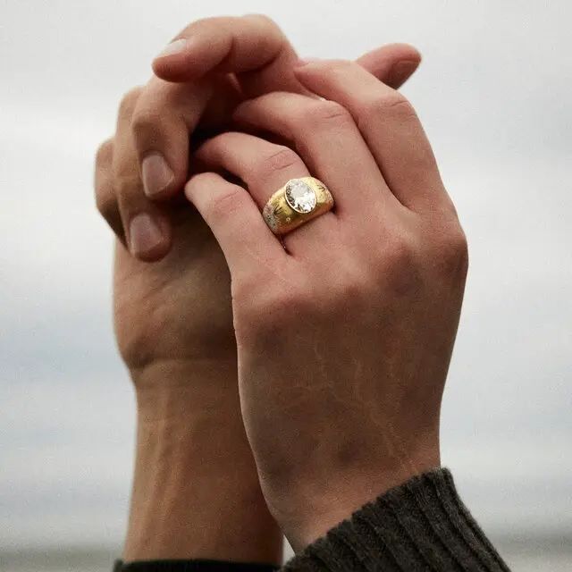 Массивные помолвочные кольца снова в моде, ч. 1