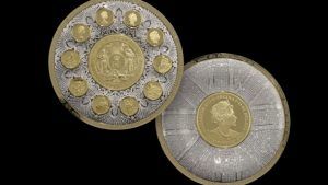 «Монета» из золота и бриллиантов размером с фрисби оценивается в $ 4 млн «Монета» из золота и бриллиантов размером с фрисби оценивается в $ 4 млн