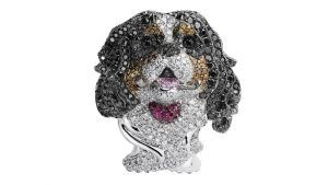 Эффект Байрона: мотив собаки, усыпанной бриллиантами, от Chopard