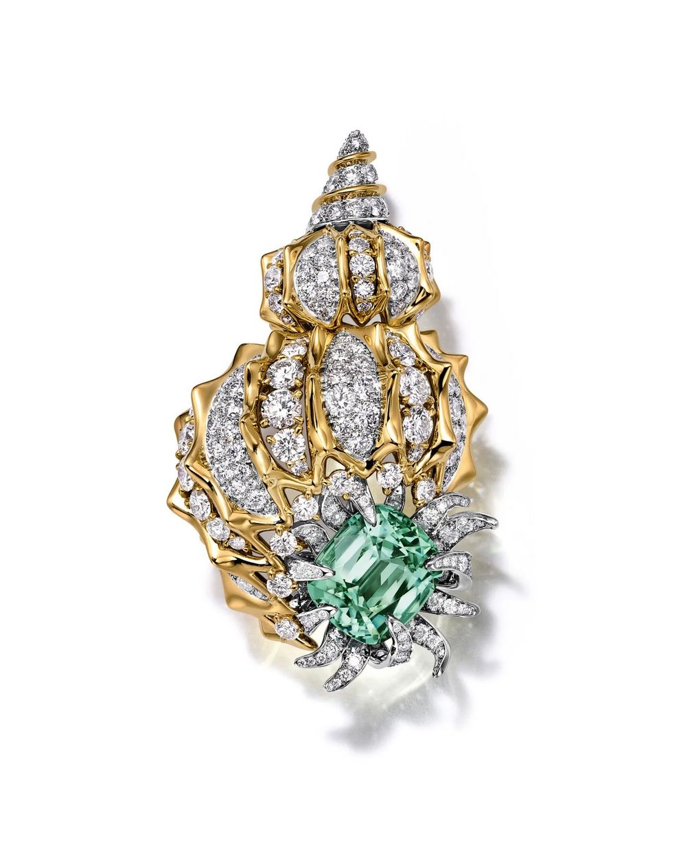 Брошь Shell от Tiffany & Co. 