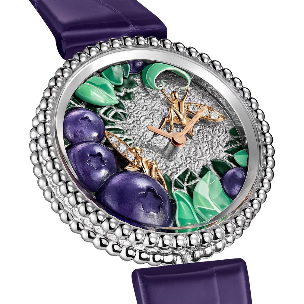 Часы Perlée Extraordinaire Fruits Enchantés Myrtille