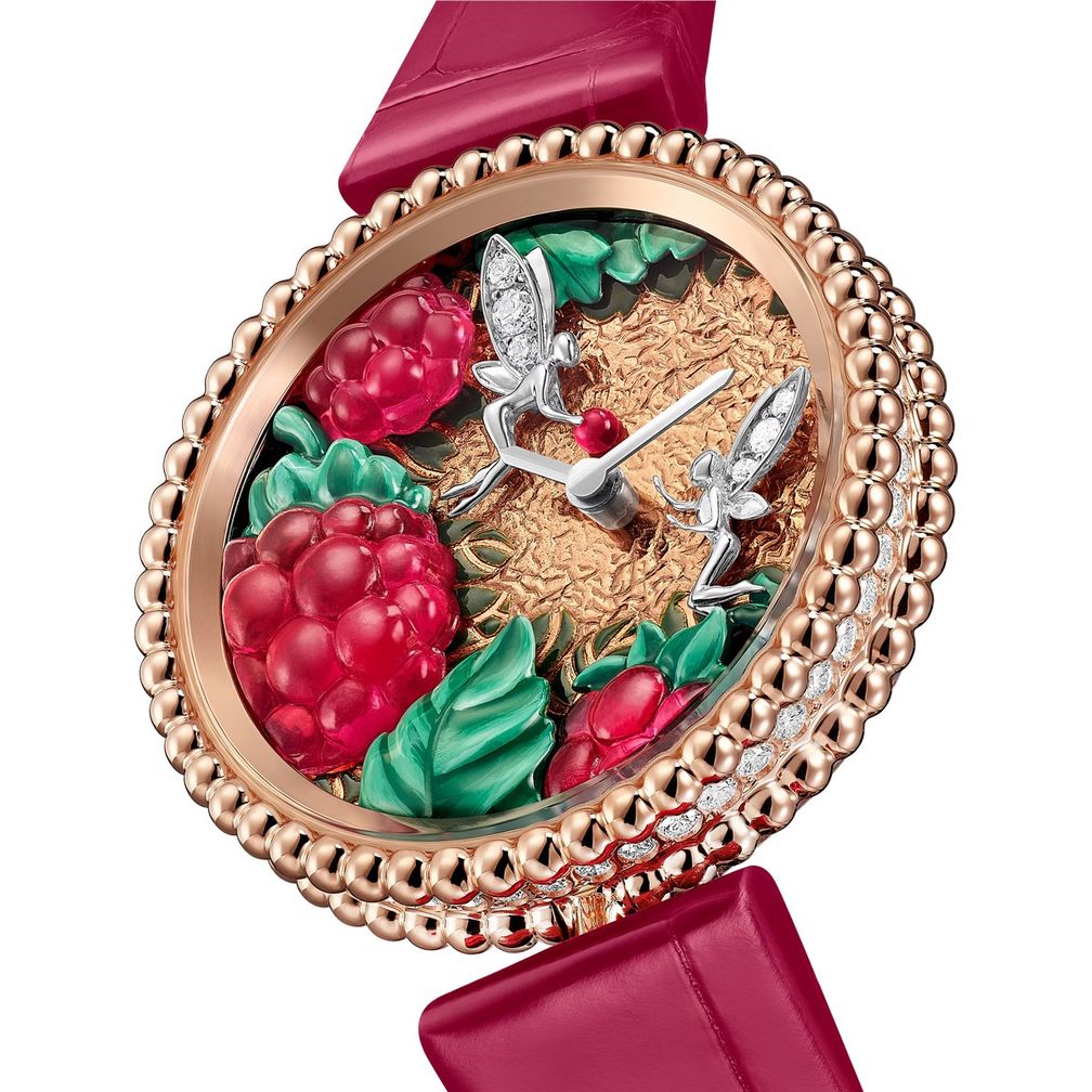 Часы Perlée Extraordinaire Fruits Enchantés Framboise