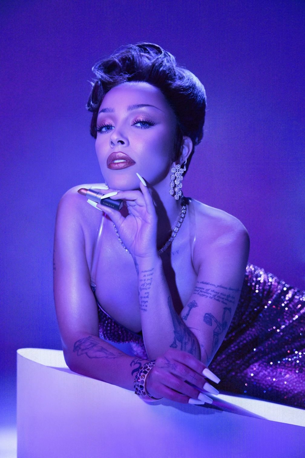 Doja Cat в украшениях Desert Diamonds из Le Vian, Neil Lane и Grandview Klein