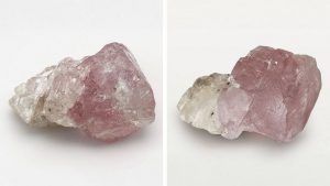 GIA исследует 37-каратный двухцветный натуральный необработанный алмаз