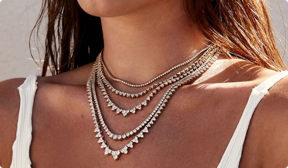 Колье-ривьера: Бриллиантовое колье, которое всегда в моде, ч. 1