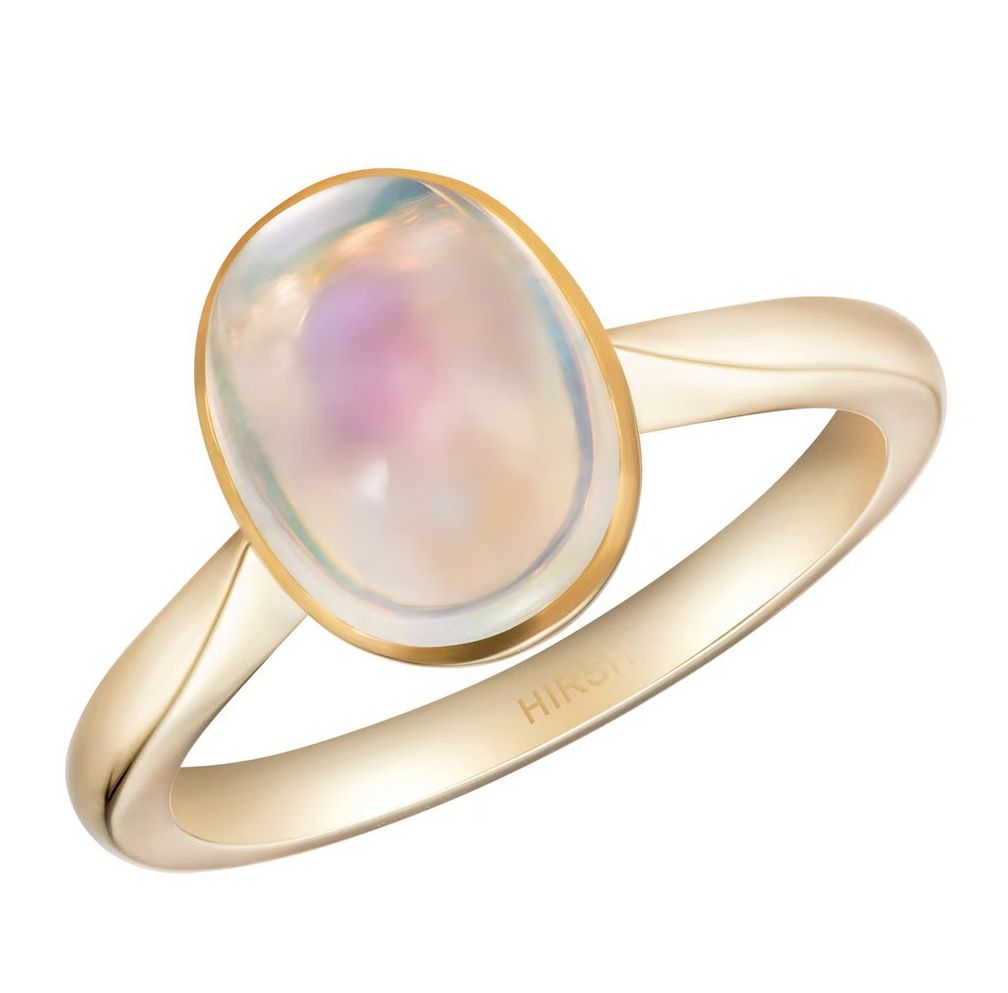 Кольцо Rainbow Moonstone Venus от Hirsh London