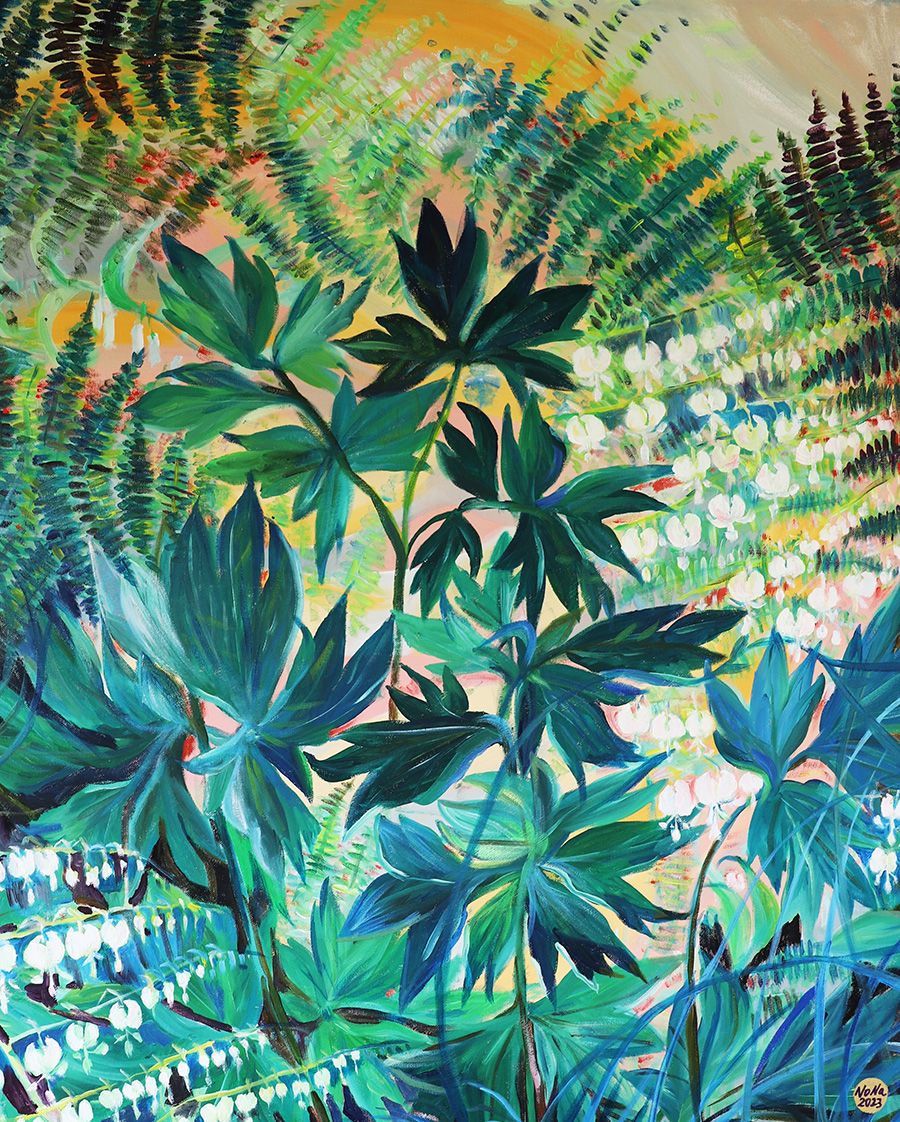 Свобода и равновесие в декоративной живописи: размышления профессора геммологии Ноны Дроновой