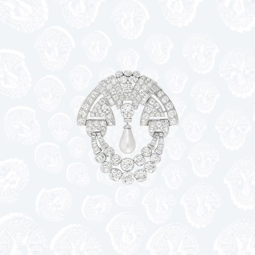 О жемчужной броши в стиле ар-деко