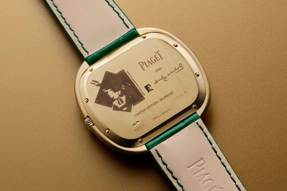 Задняя крышка часов Andy Warhol «Collage» от Piaget