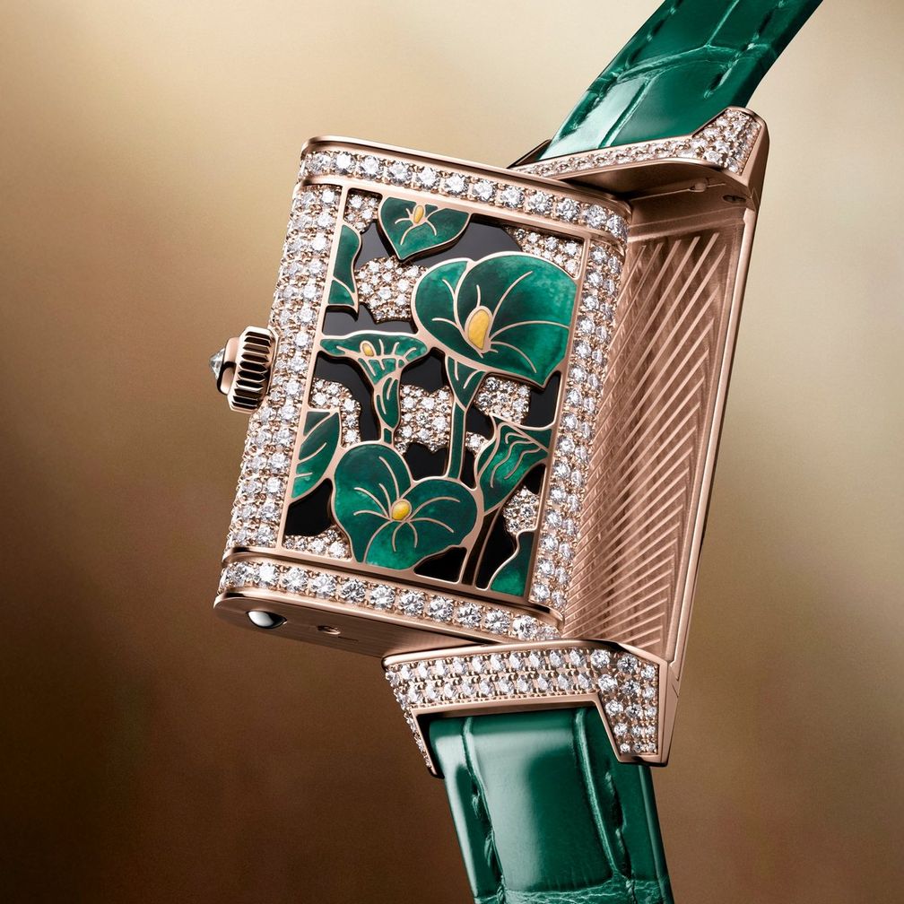 Часы Reverso One Precious Flowers от Jaeger-LeCoultre
