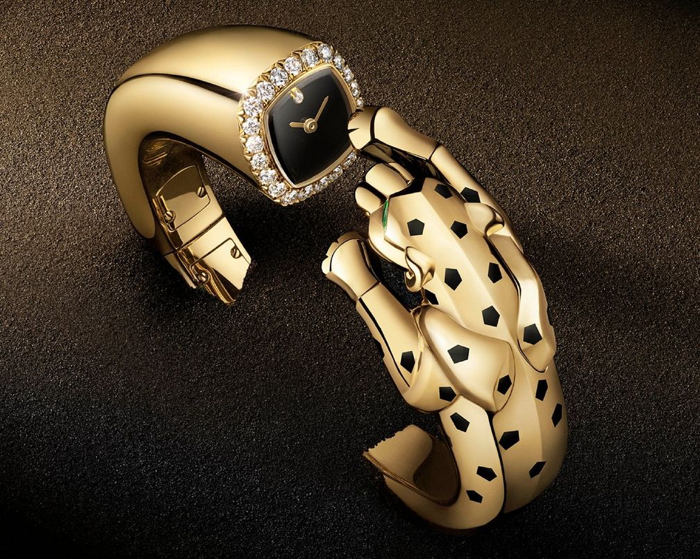 Часы-браслет Panthère от Cartier