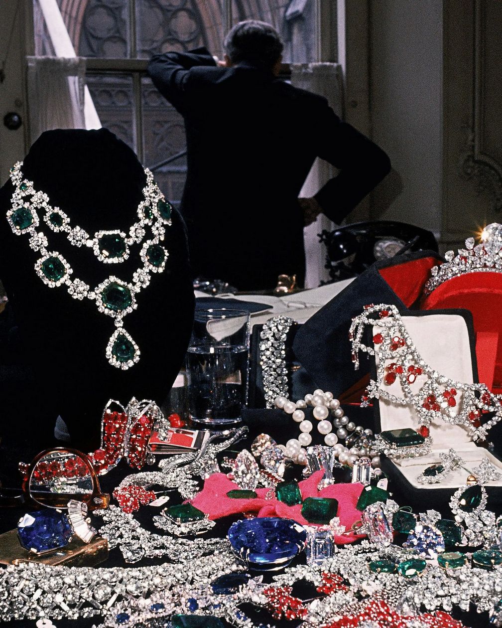 Гарри Уинстон в своем кабинете в 1960 году