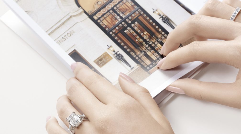 Индивидуальность колец с бриллиантами Classic Winston от Harry Winston