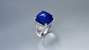 Кольцо с кашмирским сапфиром стало лидером онлайн-аукциона Christie’s