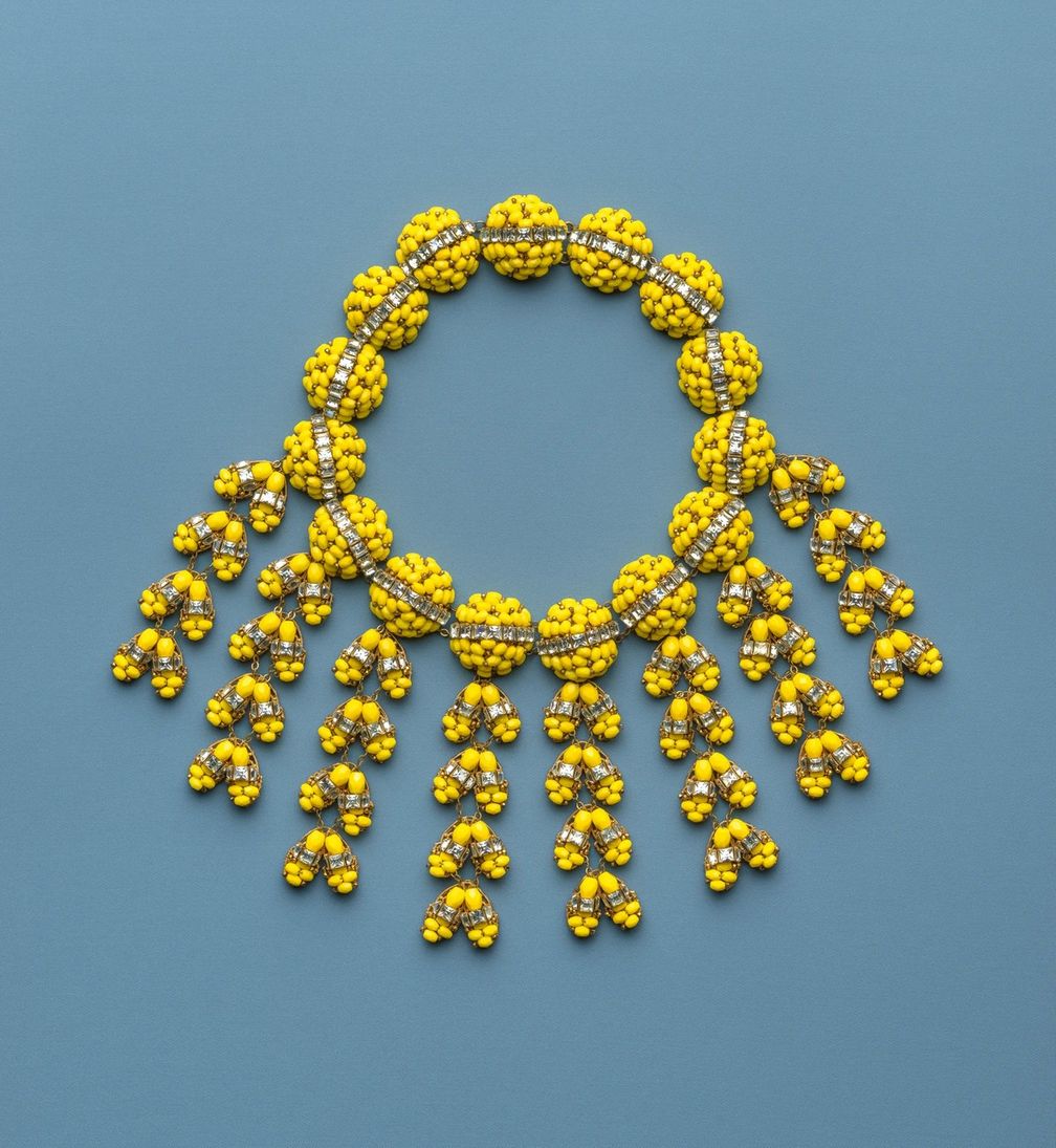 Ожерелье от Мириам Хаскелл, 1960-е годы. Фото: © GRAFILUCE / Лучано Рома Ожерелье от Мириам Хаскелл, 1960-е годы. Фото: © GRAFILUCE / Лучано Рома