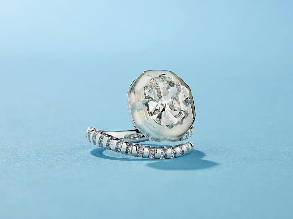 Кольцо Crystal Halo