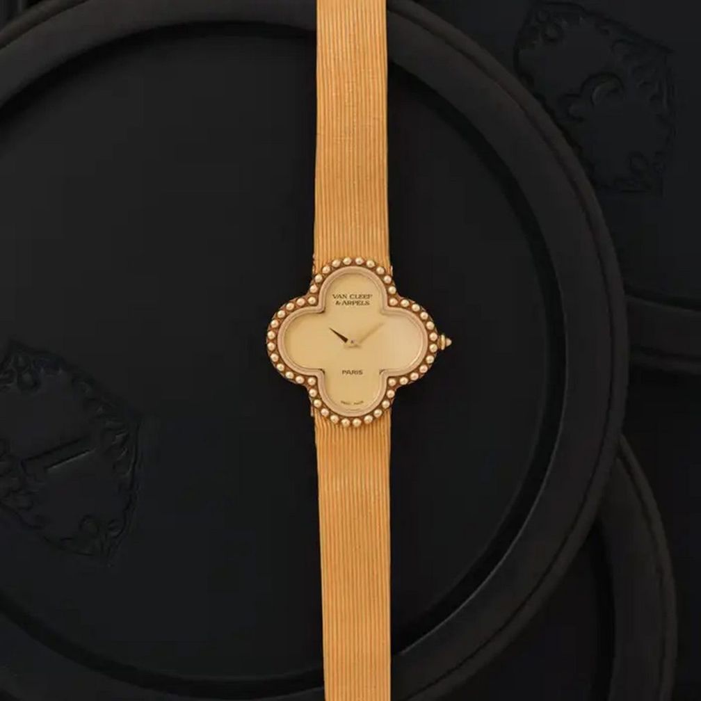 Часы Alhambra от Van Cleef & Arpels, модель 129974, 1990-е годы