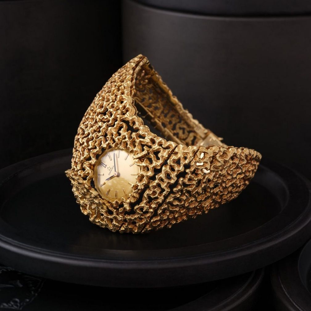 Часы Omega x Gilbert Albert Frisson D’or, модель 7148, 1967 год