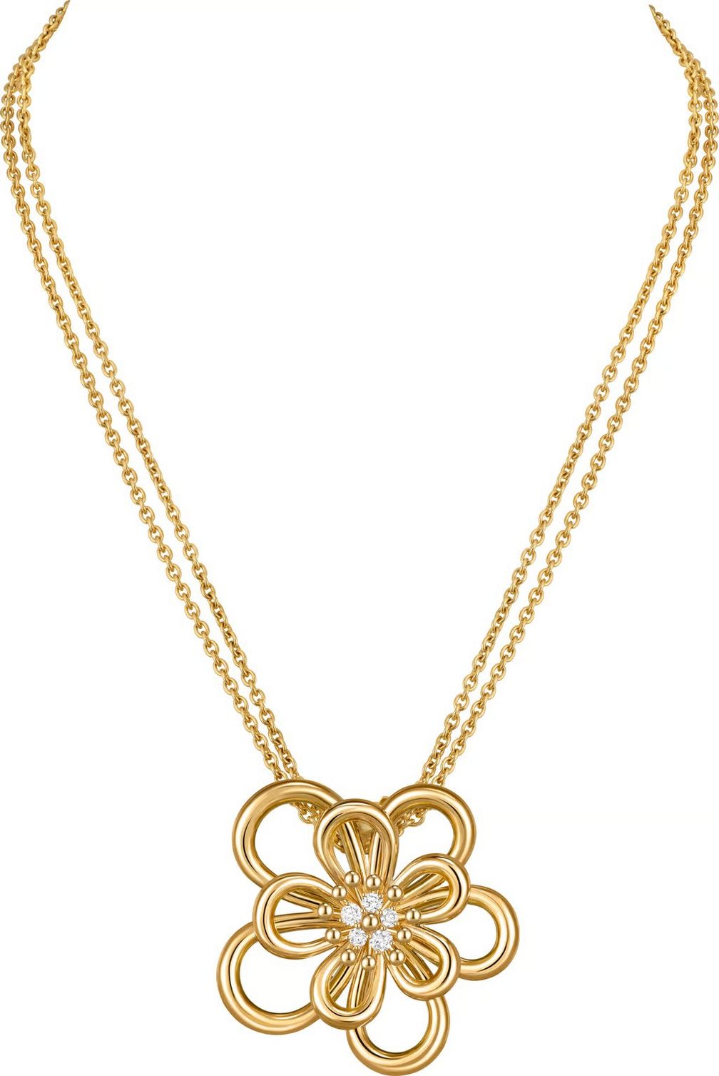 Ожерелье Flowerlace от Van Cleef & Arpels