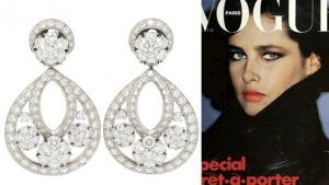 Бриллиантовые серьги супермодели Дэйл Хэддон выставлены на аукцион