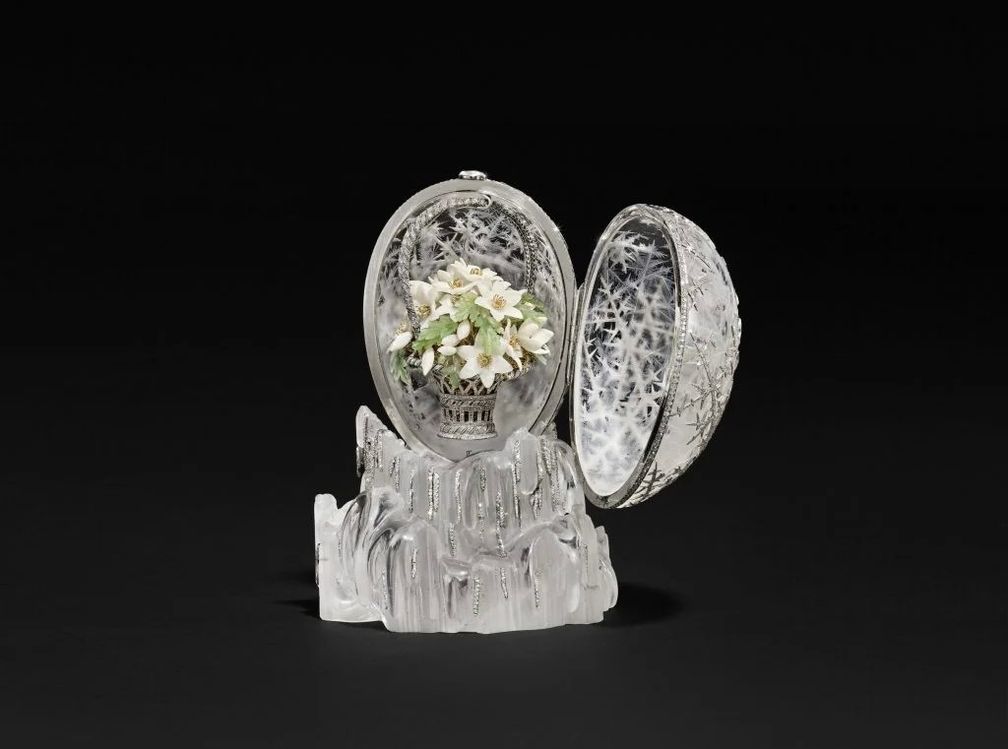 Императорское «Зимнее яйцо» работы Фаберже. Фото: Christie’s Images Ltd, 2025