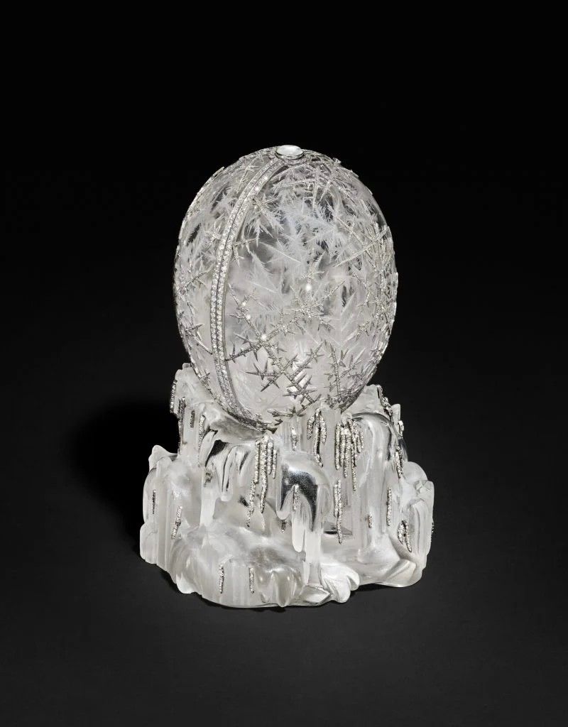 Императорское «Зимнее яйцо» работы Фаберже. Фото: Christie’s Images Ltd, 2025