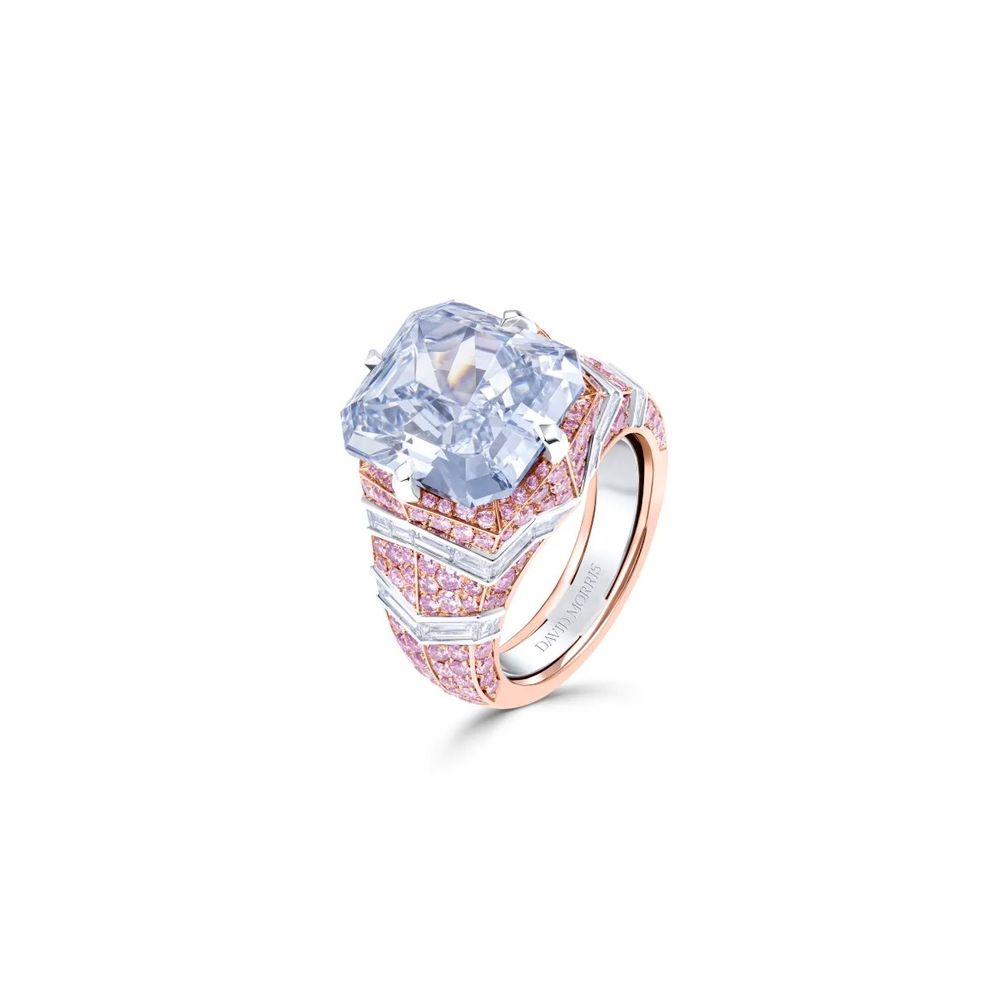 Кольцо Blue Diamond от David Morris Кольцо Blue Diamond от David Morris