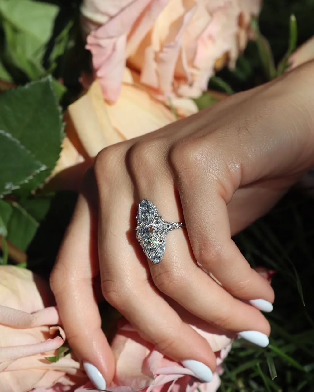 Утонченная красота помолвочных колец Эдвардианской эпохи, ч. 1