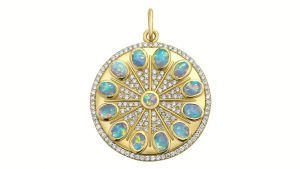 Опаловый кулон «Безмятежность» от бренда Lionheart Опаловый кулон «Безмятежность» от бренда Lionheart