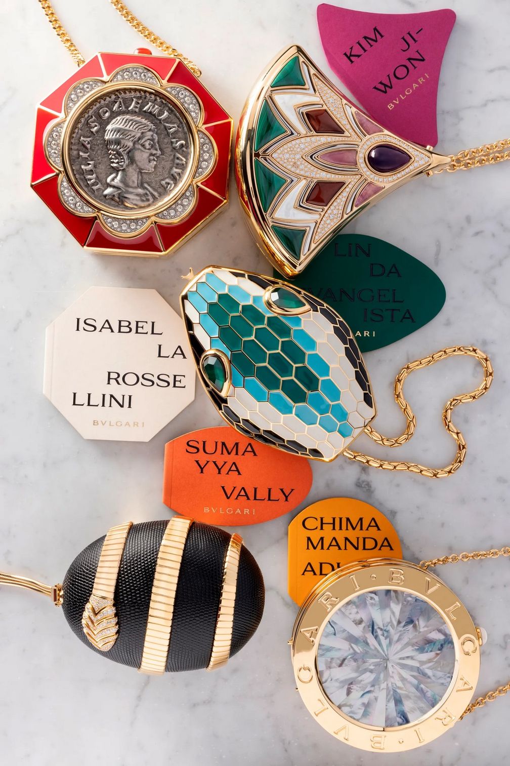 Мэри Катранзу и Линда Евангелиста о новой коллекции Icons от Bvlgari