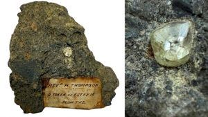 Продано: Алмаз Де Бирс 1873 года, все еще находящийся в кимберлите Продано: Алмаз Де Бирс 1873 года, все еще находящийся в кимберлите