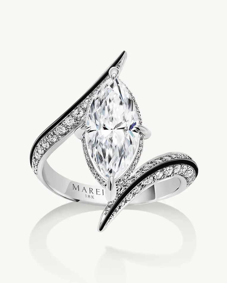 Сумрачная романтика и расцвет готических помолвочных колец, ч. 2