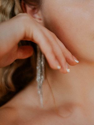 серьги до плеч