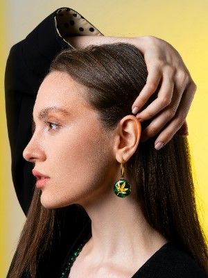 асимметричные серьги