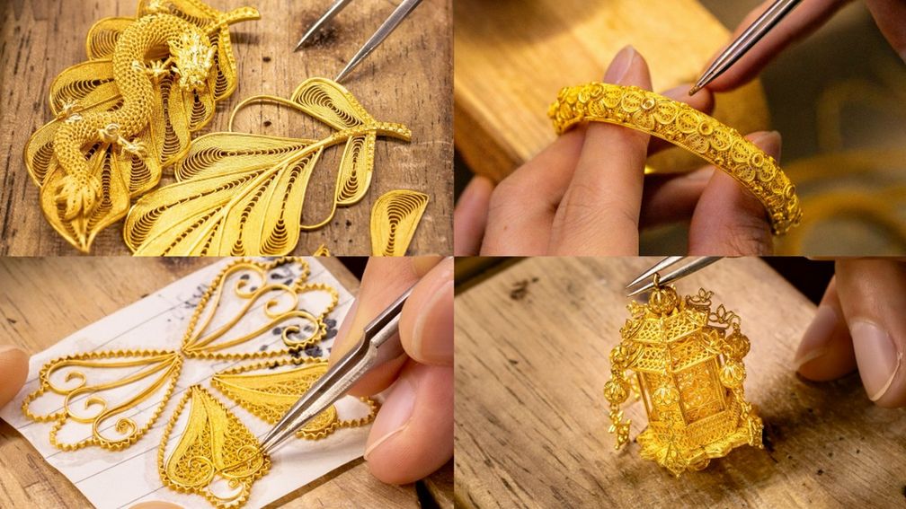 Изготовление золотых украшений Borland 