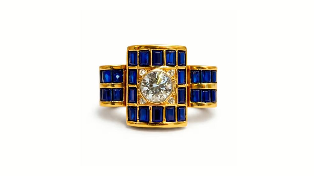 Помолвочное кольцо Холли Берри. Фото: For Future Reference Vintage