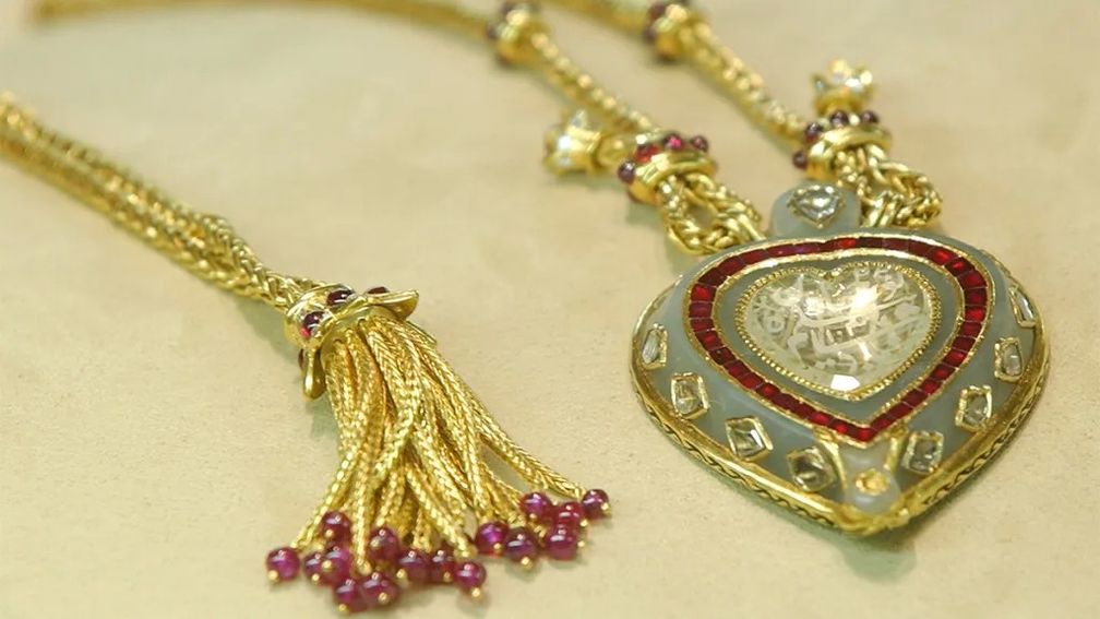 Крупный план знаменитого бриллианта