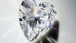 Романтичное кольцо с бриллиантом в форме сердца, ч. 2