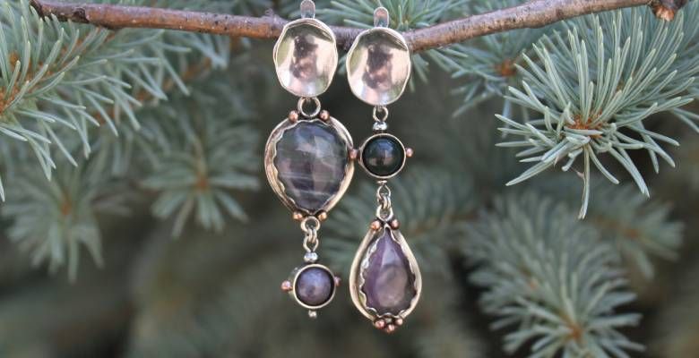 Какие серьги с аметистом выбрать для женщины 40+