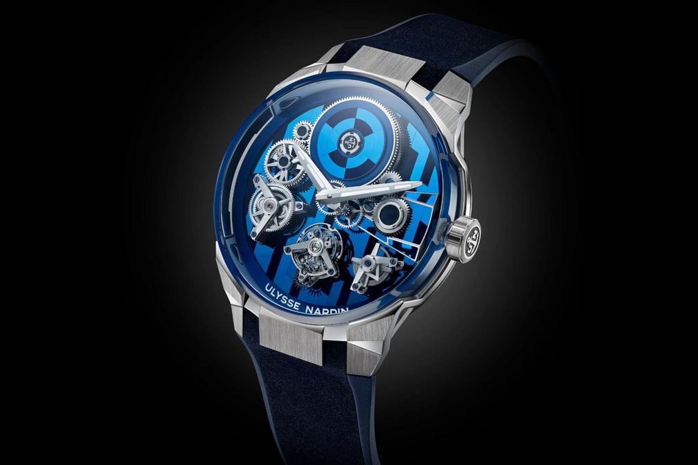 Часы Blast Free Wheel Marquetry от Ulysse Nardin