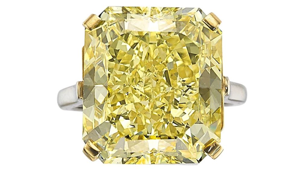 20-каратный желтый бриллиант от Cartier возглавит аукцион Heritage