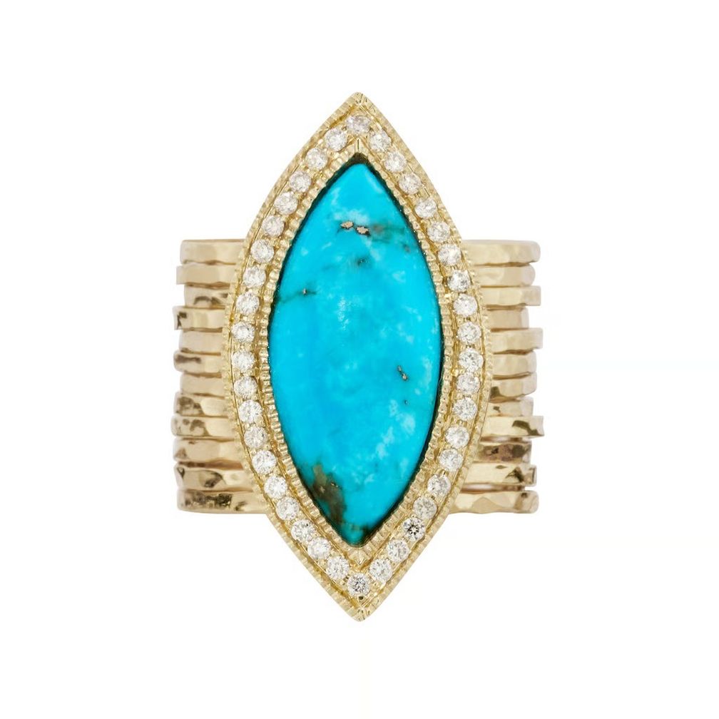 Многослойное кольцо от Jacquie Aiche