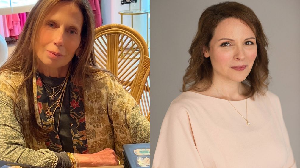 Соавторы книги «Создатели ювелирных украшений: Динамичные дуэты и драгоценные камни поколений» Бет Бернштейн (слева) и Соня Эстер Солтани