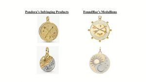 Компания Foundrae подает в суд на Pandora за копирование дизайна медальонов