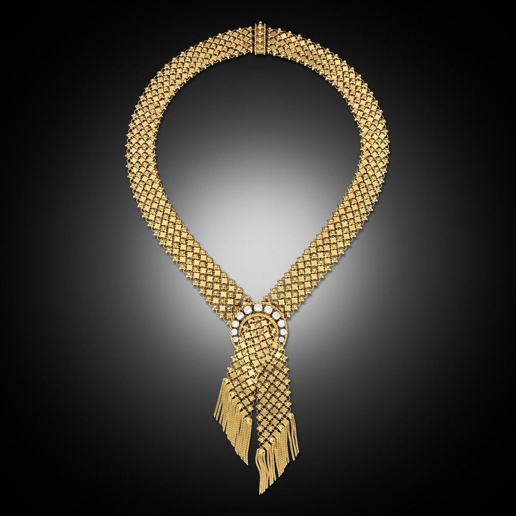 Hancocks London представляет колье середины прошлого века от ювелира Чарльза Холла