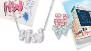 Harry Winston представляет новые украшения в стиле граффити