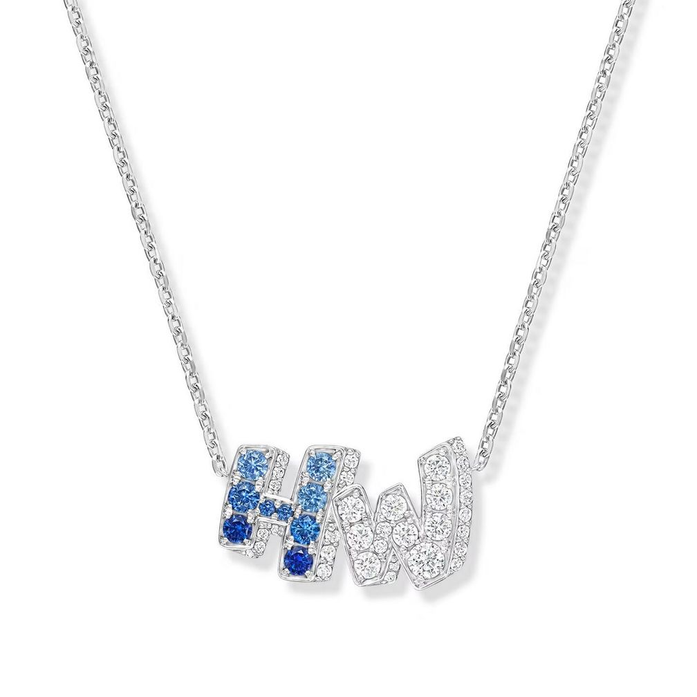 Кулон Graffiti от Harry Winston с розовыми сапфирами и бриллиантами. Фото: Harry Winston