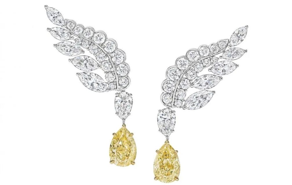 Серьги Eagle. Фото: Harry Winston